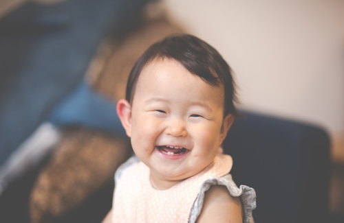 笑顔の子供
